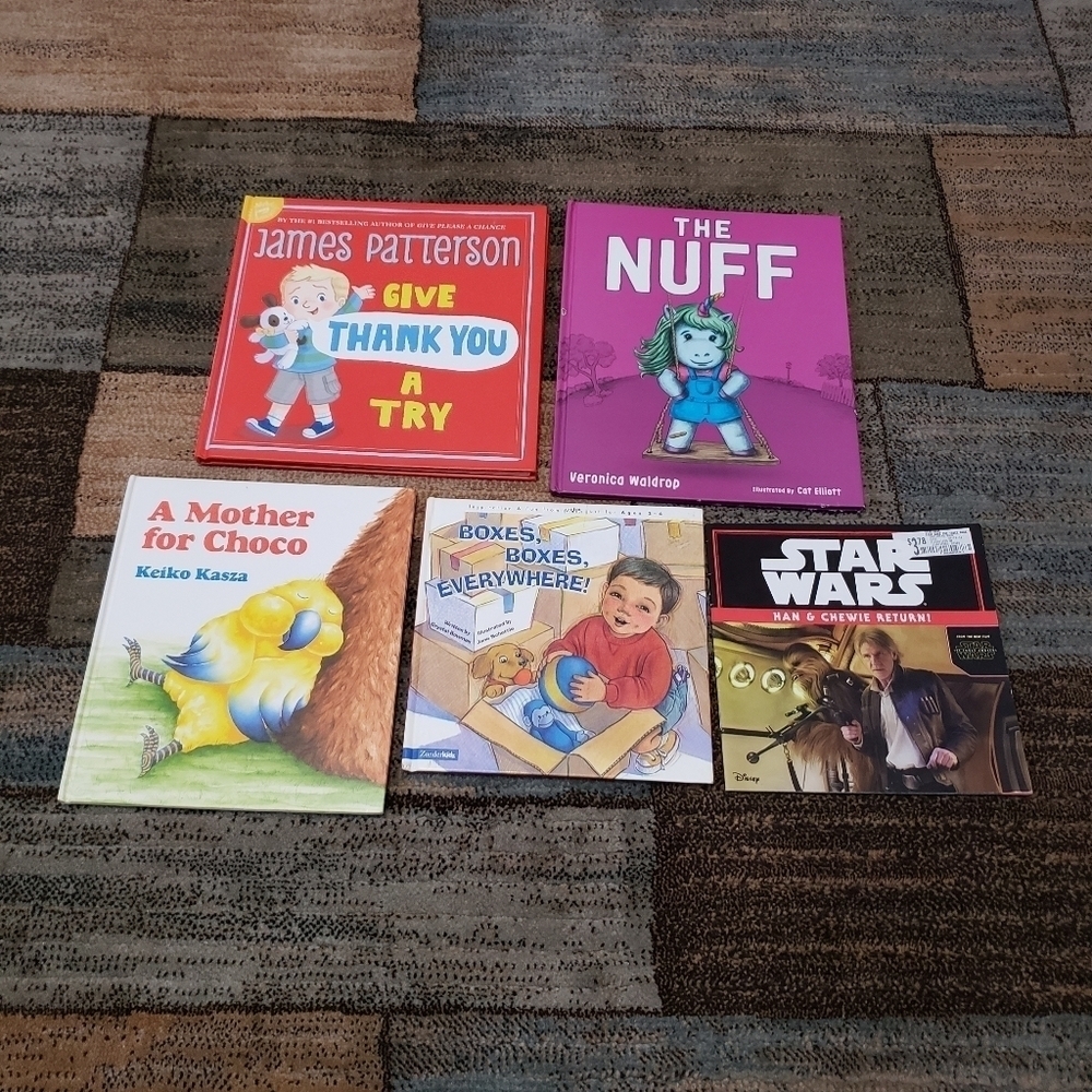 kids book bundle of 5